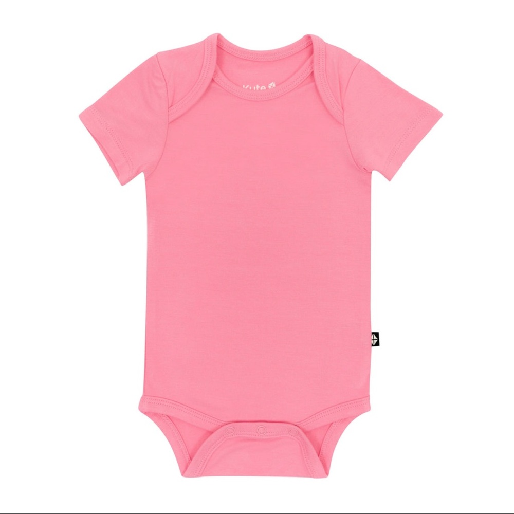 Kyte Baby Bodysuit in Guava - Onesie